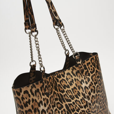 Bolso Shopper Con Motivo Animal Print, Animal Bolso Shopper Con Motivo Animal Print, Animal